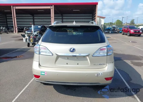 2012 Lexus Rx 450H z USA, uszkodzony, nr VIN JTJBC1BA5C2048997